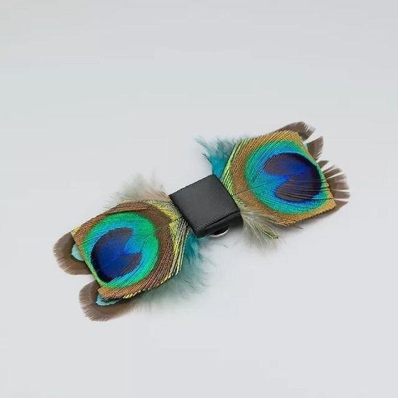 Peacock Inspired Detachable Shoe clip - Picture 3 of 5